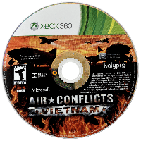 Air Conflicts: Vietnam PAL Xbox 360 PAL box art